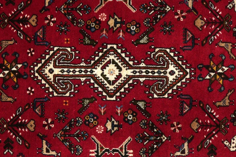 Nasrabad · Handgeknüpft – Rot, 131x81 cm