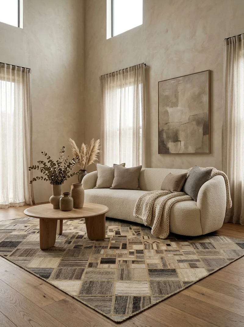 Kelim Tekkeh · Handgewebt – Beige, 240x170 cm