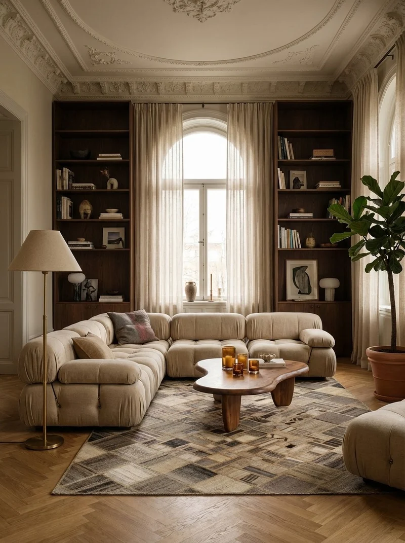 Kelim Tekkeh · Handgewebt – Beige, 240x170 cm