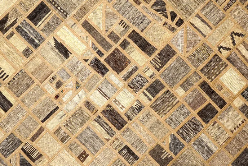 Kelim Tekkeh · Handgewebt – Beige, 240x170 cm