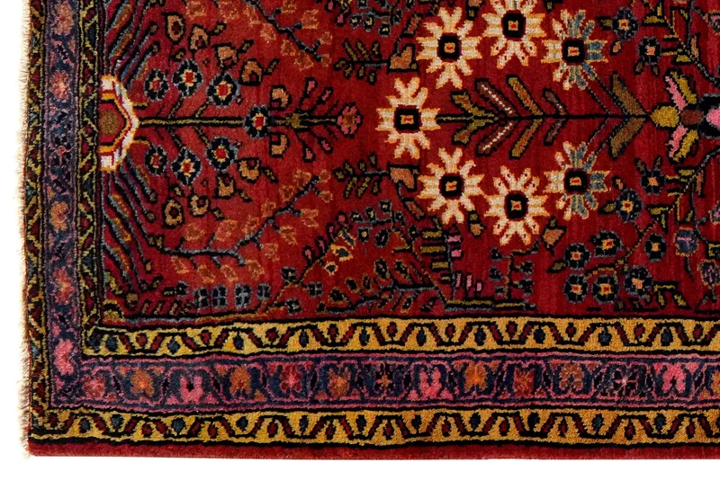 Mehreban · Handgeknüpft – Rot, 219x78 cm