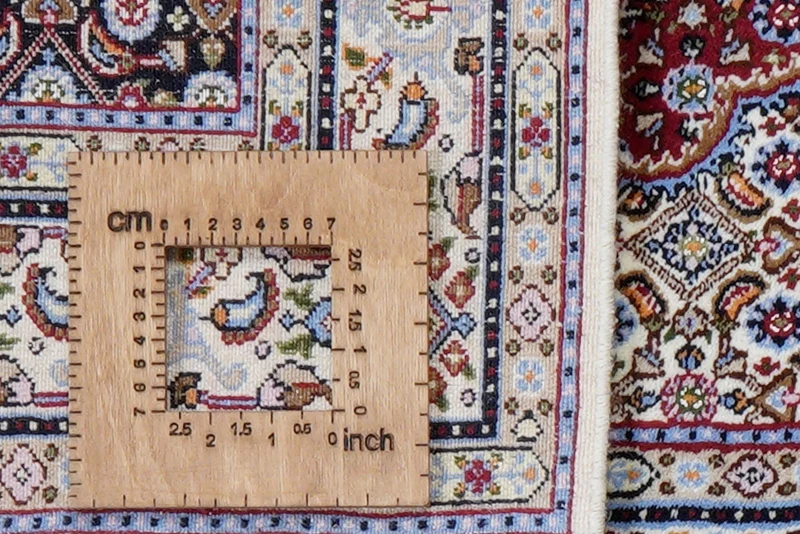 Moud Mahi · Handgeknüpft – Beige, 118x74 cm