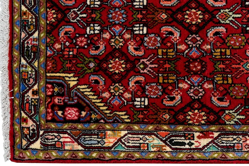 Assadabad · Handgeknüpft – Rot, 204x79 cm