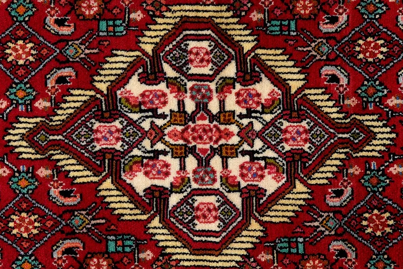 Assadabad · Handgeknüpft – Rot, 204x79 cm