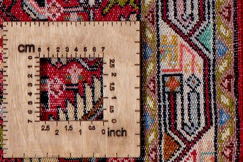 Assadabad · Handgeknüpft – Rot, 204x79 cm