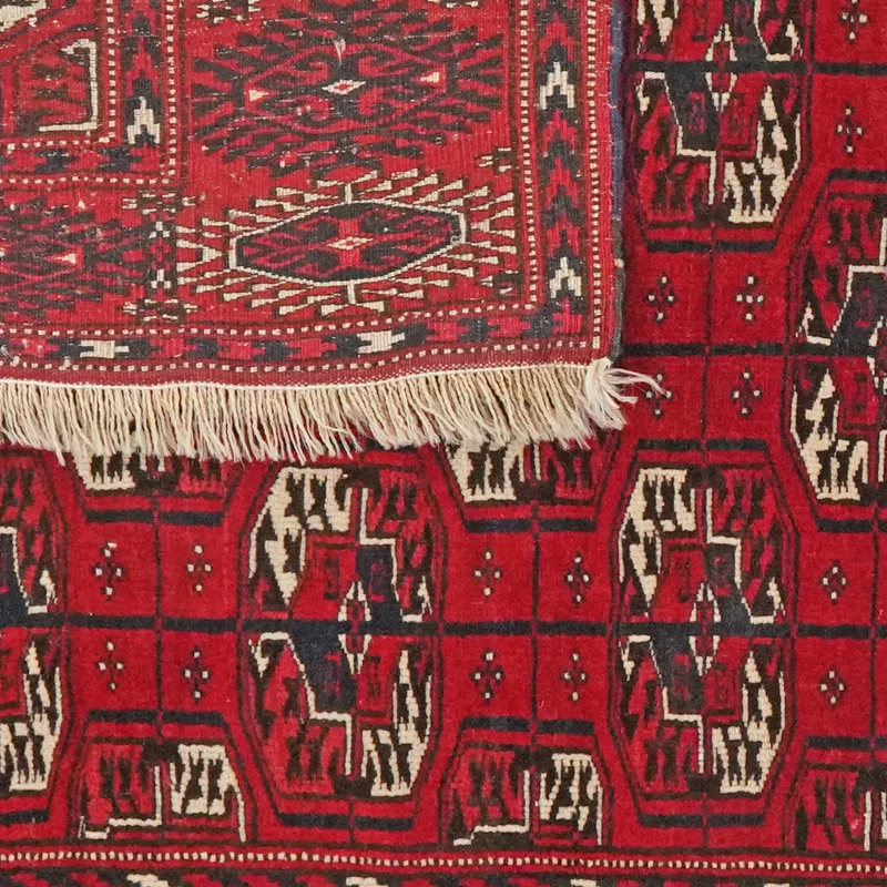 Buchara · Handgeknüpft – Rot, 157x120 cm