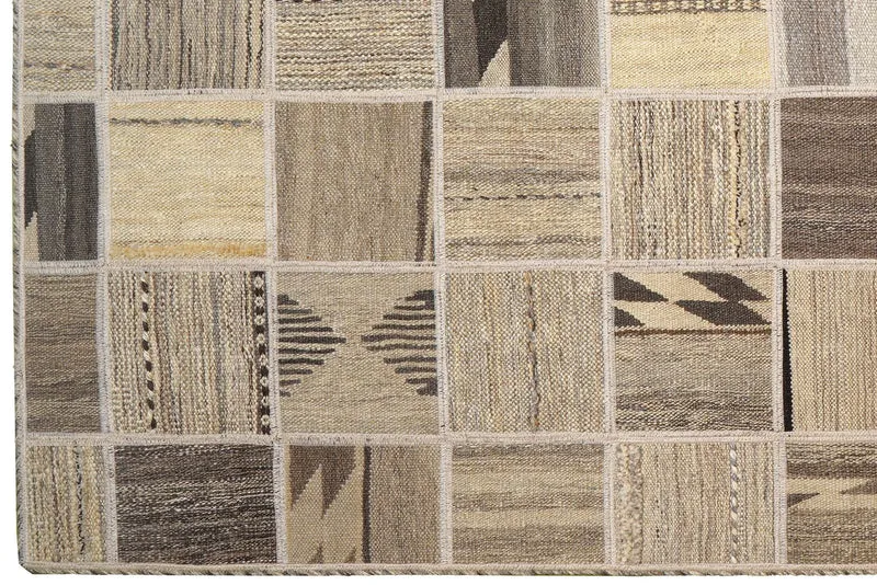 Kelim Tekkeh · Handgewebt – Beige, 200x150 cm