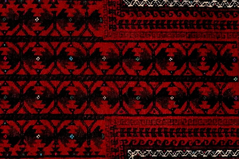 Belutch · Handgeknüpft – Rot, 119x79 cm