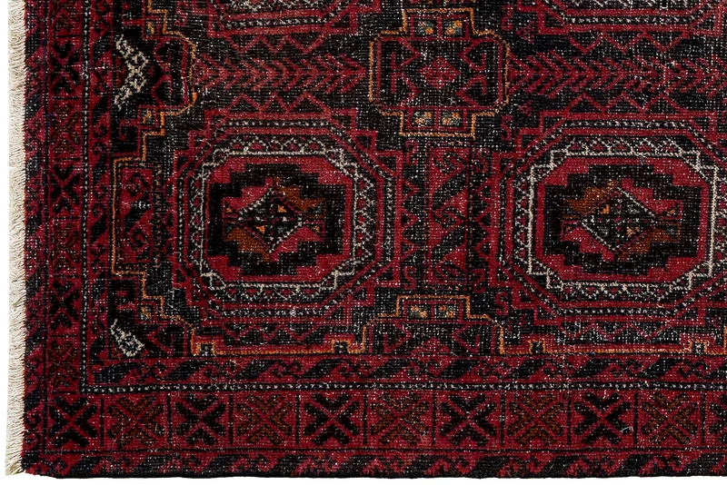 Heritage · Handgeknüpft – Schwarz, 193x94 cm