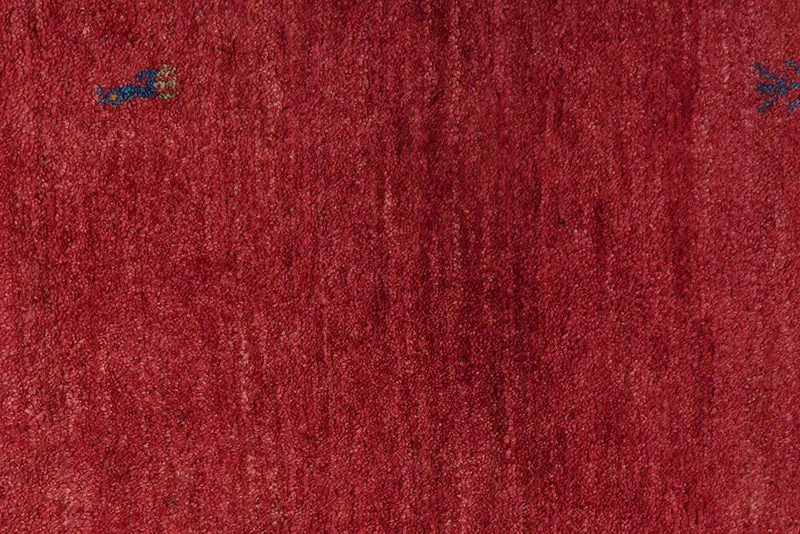 Gabbeh · Handgeknüpft – Rot, 173x130 cm