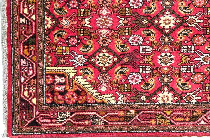 Assadabad · Handgeknüpft – Rot, 211x79 cm