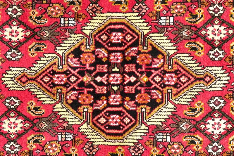 Assadabad · Handgeknüpft – Rot, 211x79 cm