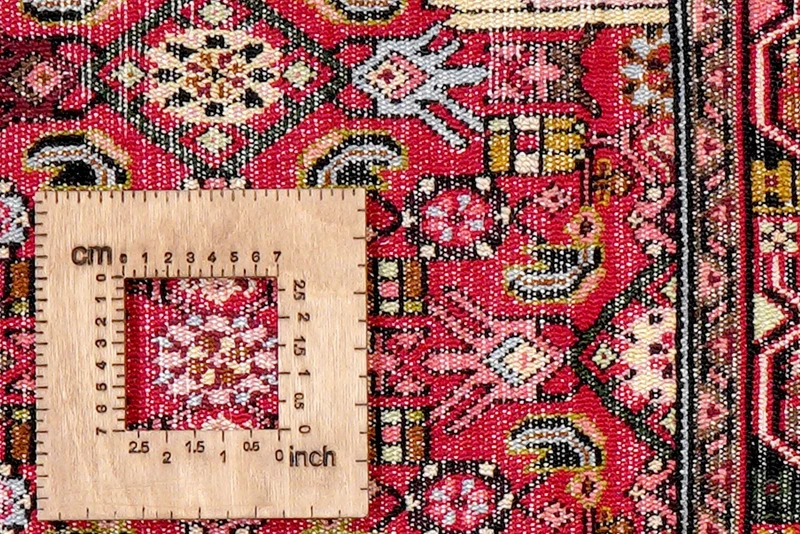 Assadabad · Handgeknüpft – Rot, 211x79 cm