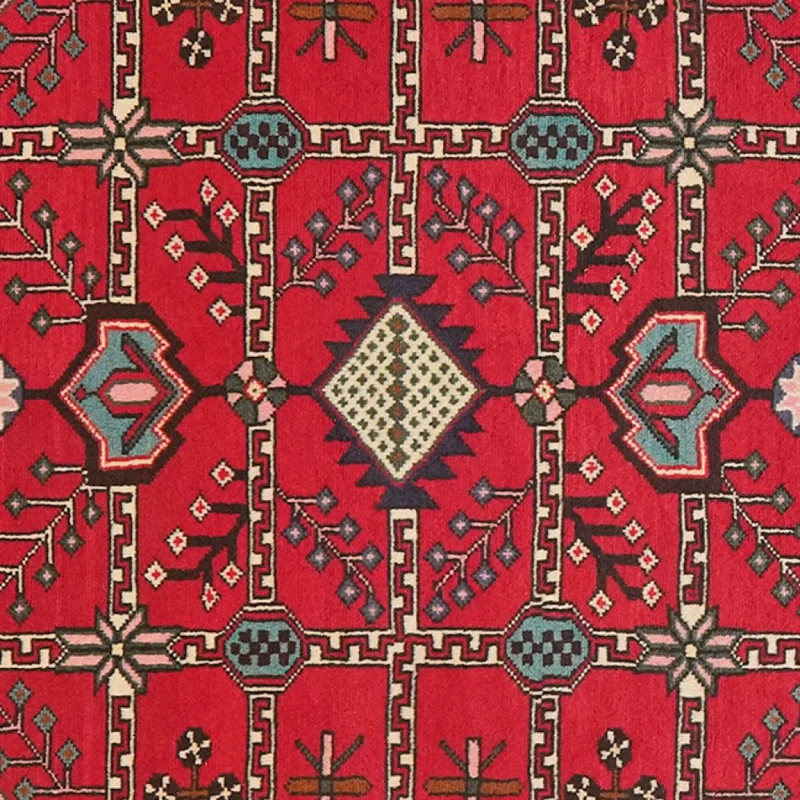 Shahsavan · Handgeknüpft – Rot, 152x107 cm