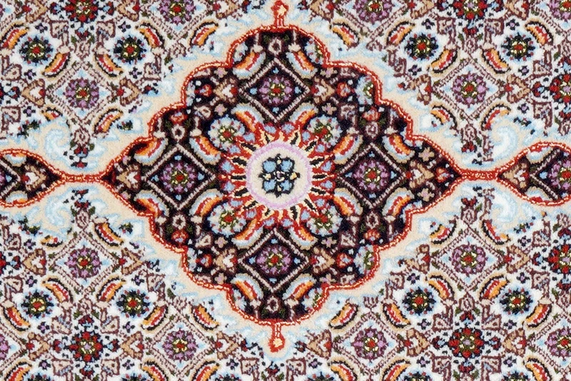 Moud Mahi · Handgeknüpft – Beige, 118x78 cm