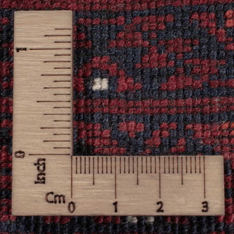 Afghan Teppich 157x246cm - Orientteppich - dunkelrot