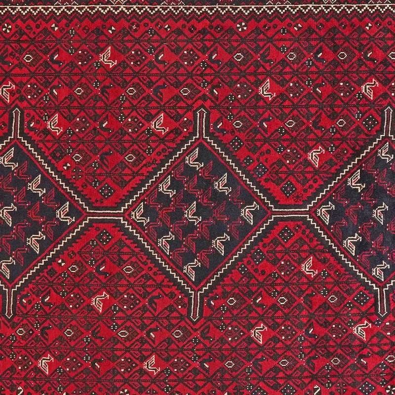Gashgai · Handgeknüpft – Rot, 332x239 cm