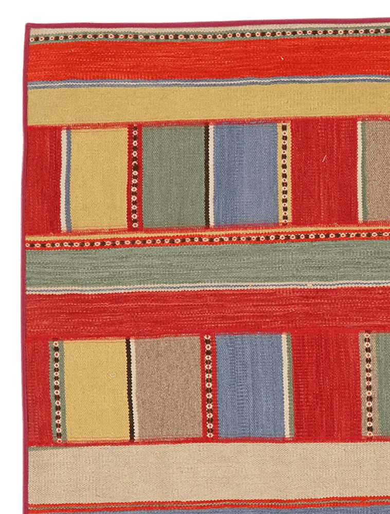 Kelim Tekkeh · Handgewebt – Bunt, 173x121 cm