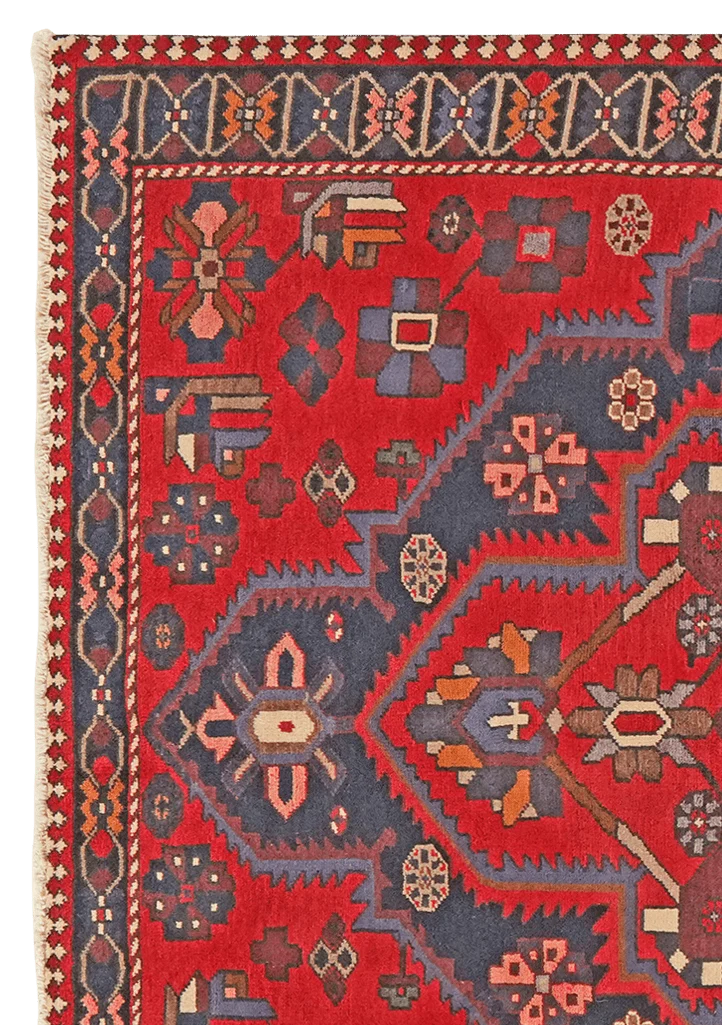 Bakhtiar · Handgeknüpft – Rot, 207x159 cm