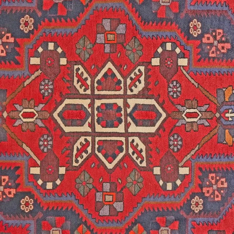 Bakhtiar · Handgeknüpft – Rot, 207x159 cm