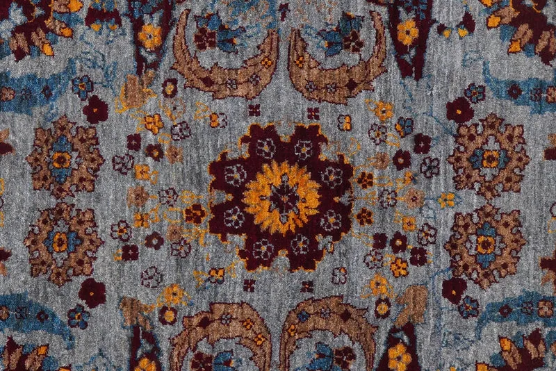 Rizbaf · Handgeknüpft – Blau, 292x193 cm