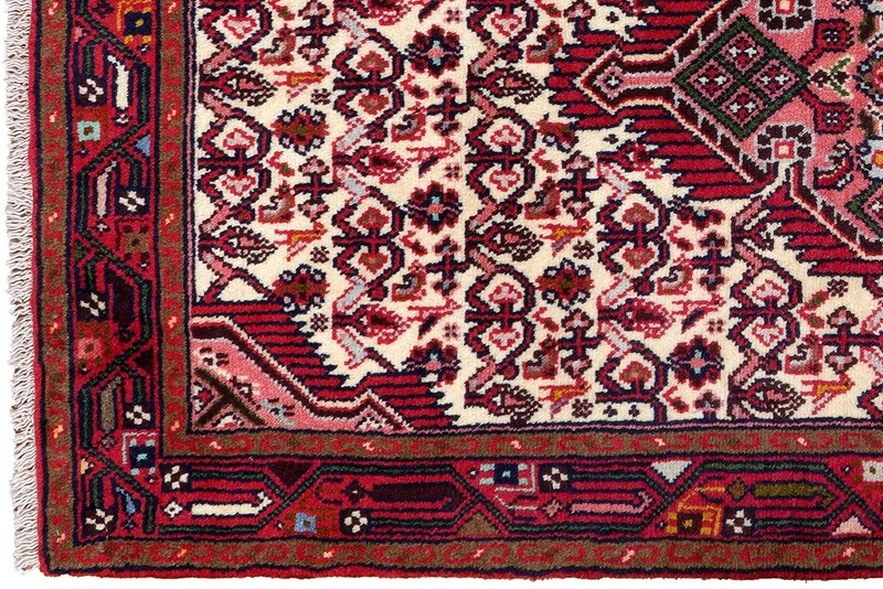 Assadabad · Handgeknüpft – Beige, 144x82 cm