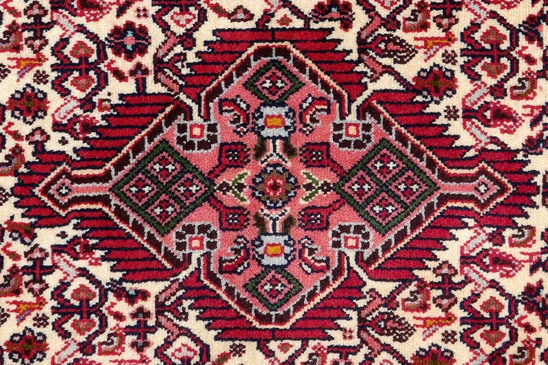 Assadabad · Handgeknüpft – Beige, 144x82 cm