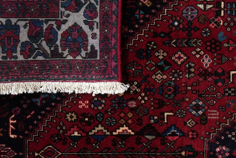 Abadeh · Handgeknüpft – Rot, 204x155 cm