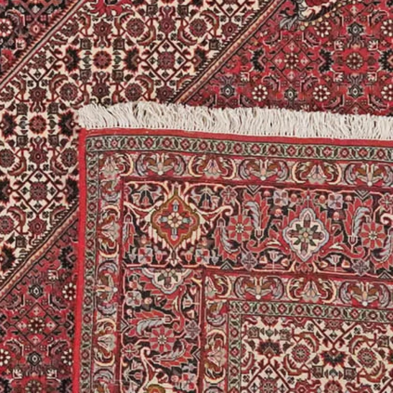 Bidjar · Handgeknüpft – Rot, 248x248 cm