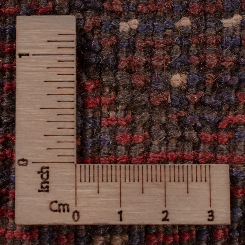 Kelim Afghan Teppich 156x188cm - dunkelbeige