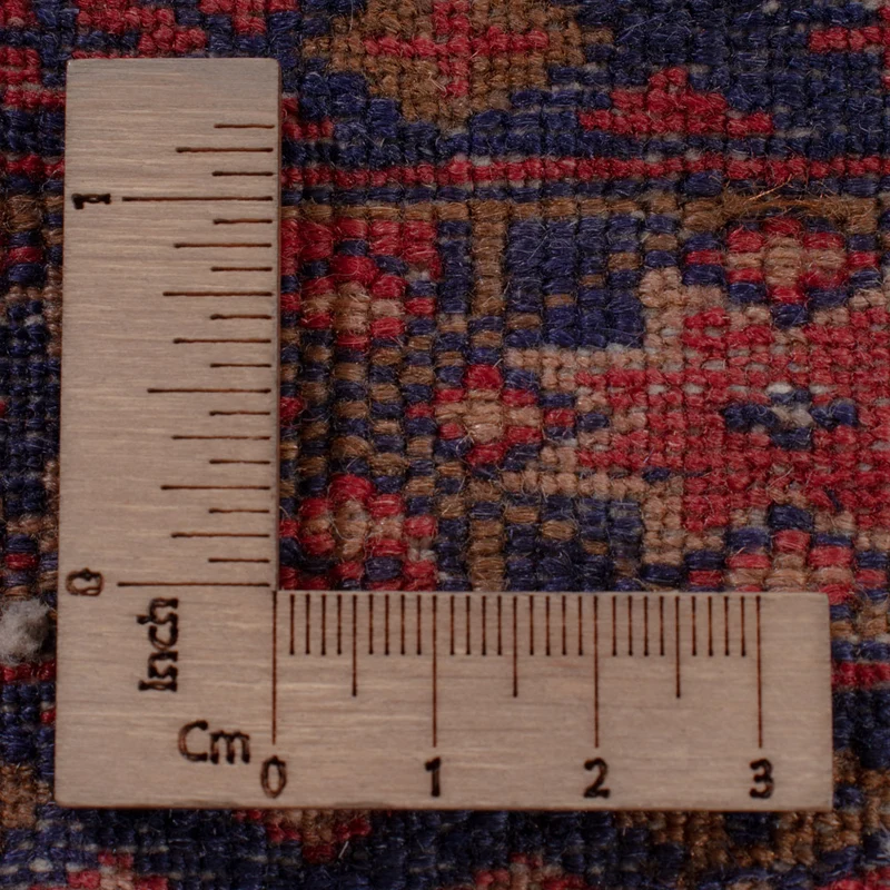 Kelim Afghan Teppich 146x193cm - dunkelrot