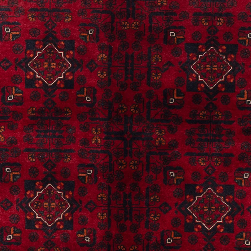 Khal Mohammadi Teppich 170x244cm - Orientteppich - dunkelrot