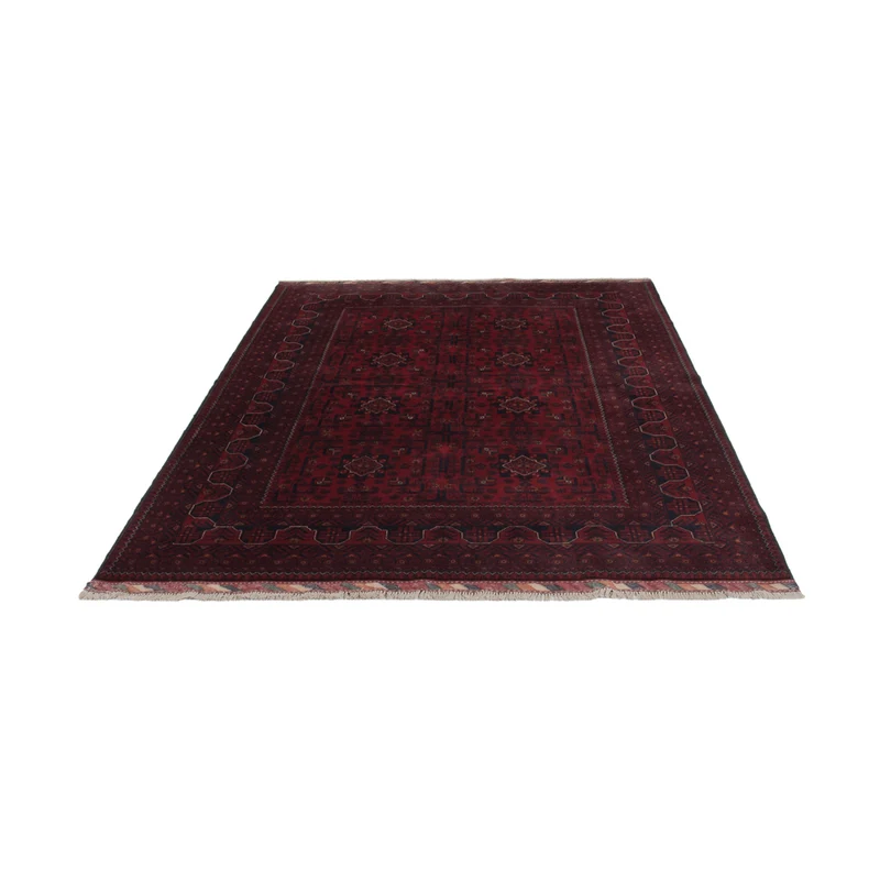 Khal Mohammadi Teppich 170x244cm - Orientteppich - dunkelrot