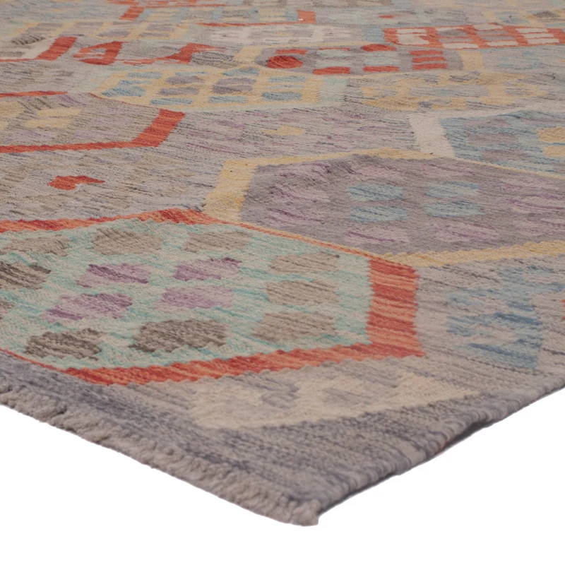 Kelim Maimene Teppich 257x342cm - mehrfarbig