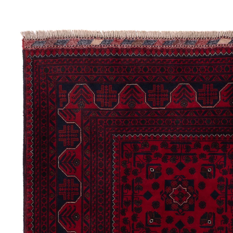 Khal Mohammadi Teppich 170x237cm - Orientteppich - dunkelrot