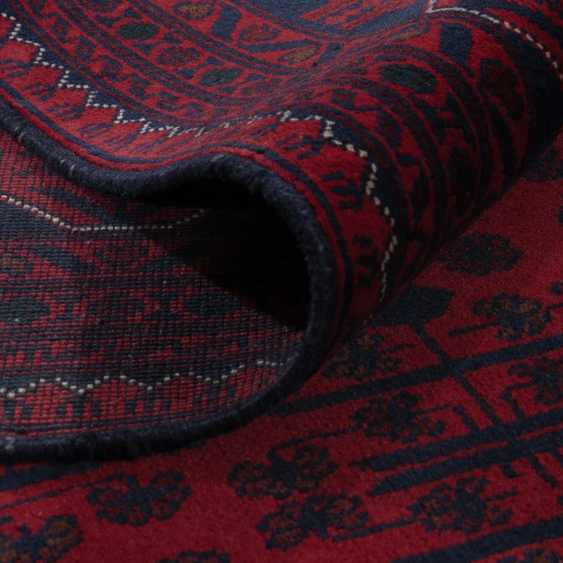 Khal Mohammadi Teppich 170x237cm - Orientteppich - dunkelrot