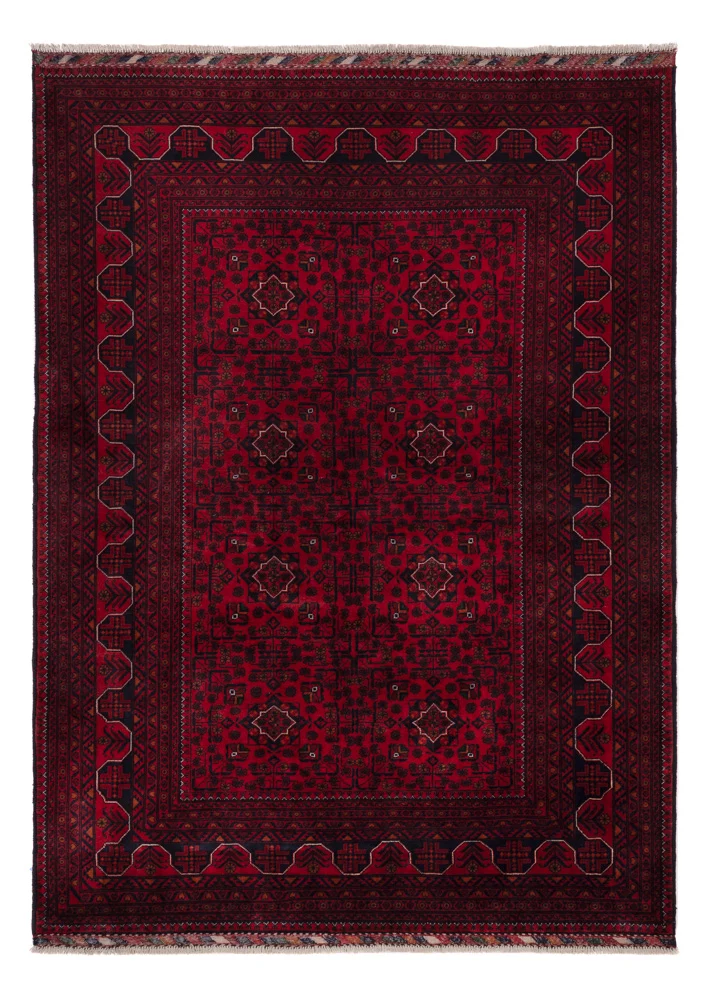 Khal Mohammadi Teppich 170x239cm - Orientteppich - dunkelrot