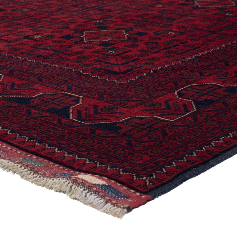 Khal Mohammadi Teppich 167x235cm - Orientteppich - dunkelrot