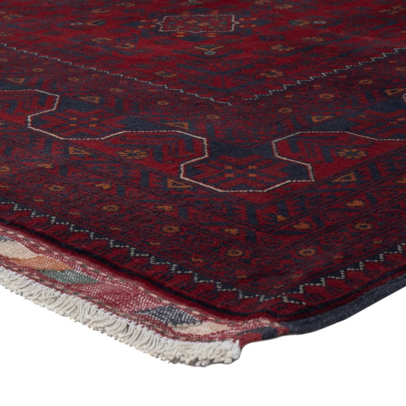 Khal Mohammadi Teppich 167x236cm - Orientteppich - dunkelrot