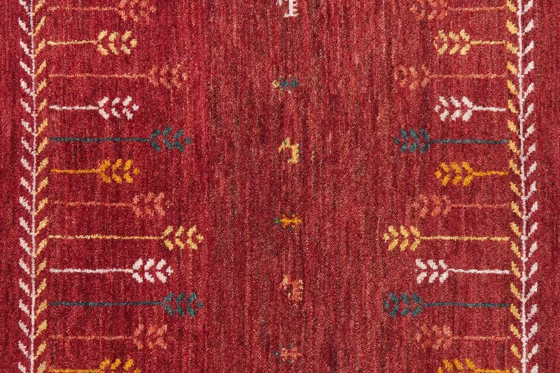 Rizbaf · Handgeknüpft – Rot, 187x124 cm