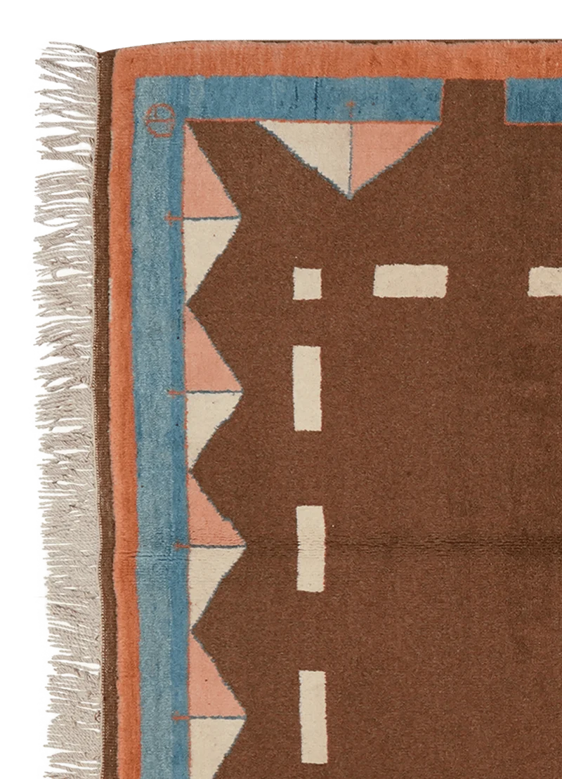 Konya · Handgeknüpft – Braun, 173x118 cm