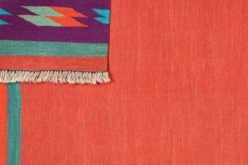 Kelim Gashgai · Handgewebt – Rot, 177x123 cm