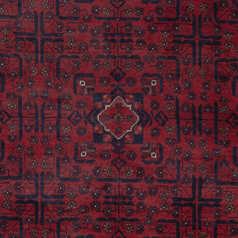 Khal Mohammadi Teppich 199x301cm - Orientteppich - dunkelrot