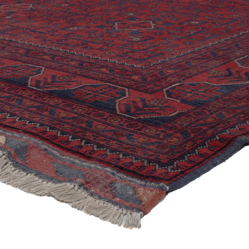 Khal Mohammadi Teppich 199x301cm - Orientteppich - dunkelrot
