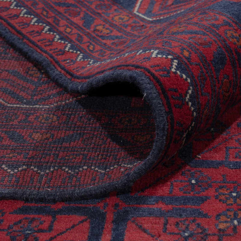 Khal Mohammadi Teppich 199x301cm - Orientteppich - dunkelrot