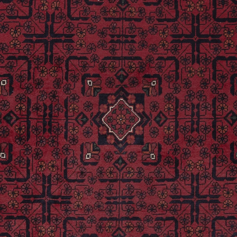 Khal Mohammadi Teppich 197x300cm - Orientteppich - dunkelrot