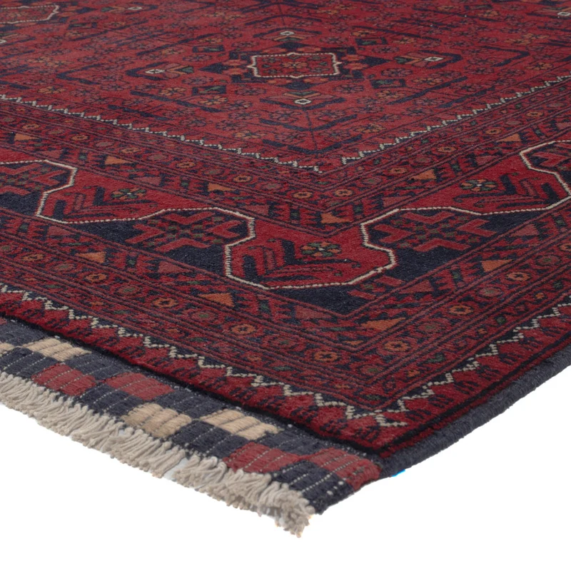 Khal Mohammadi Teppich 197x300cm - Orientteppich - dunkelrot