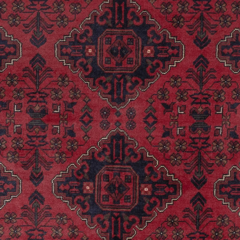 Khal Mohammadi Teppich 200x298cm - Orientteppich - dunkelrot