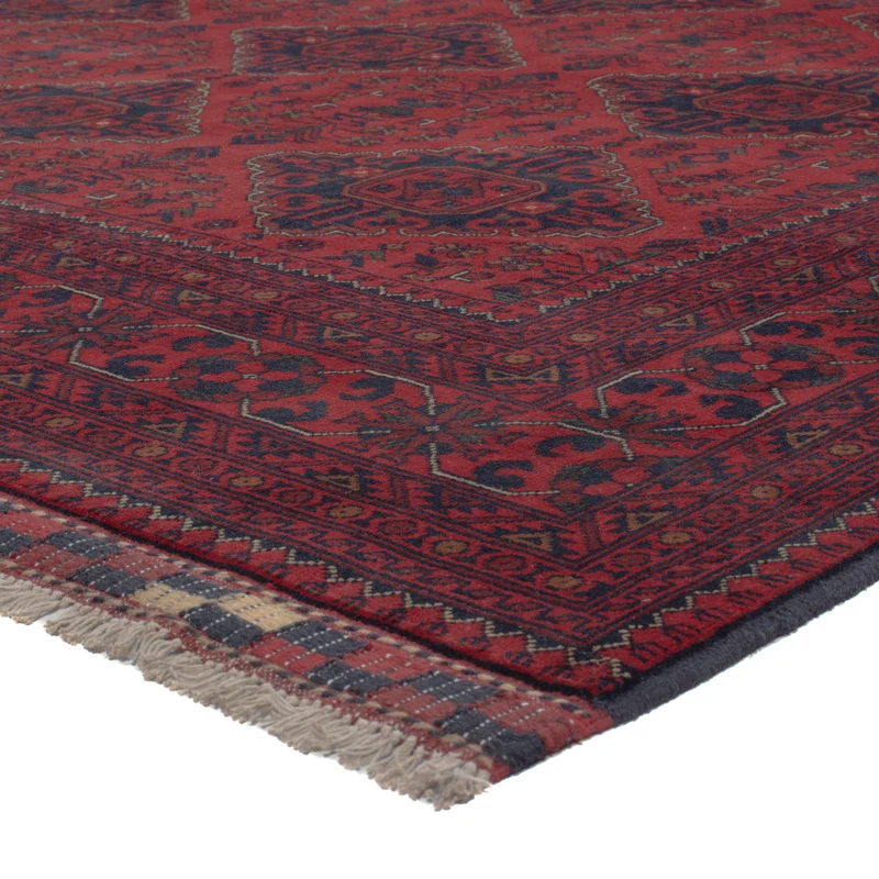 Khal Mohammadi Teppich 200x298cm - Orientteppich - dunkelrot
