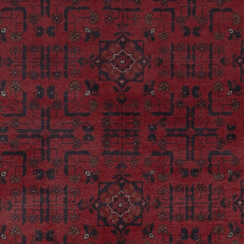 Khal Mohammadi Teppich 196x306cm - Orientteppich - dunkelrot